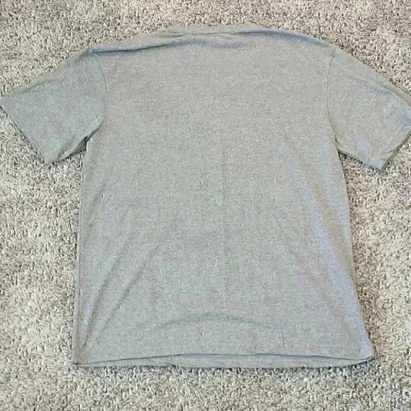 Grey V-neck Tee - Picture 5 of 5